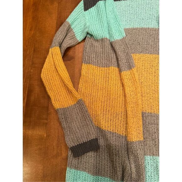 Woman’s Jodifl striped cardigan long - Picture 3 of 4